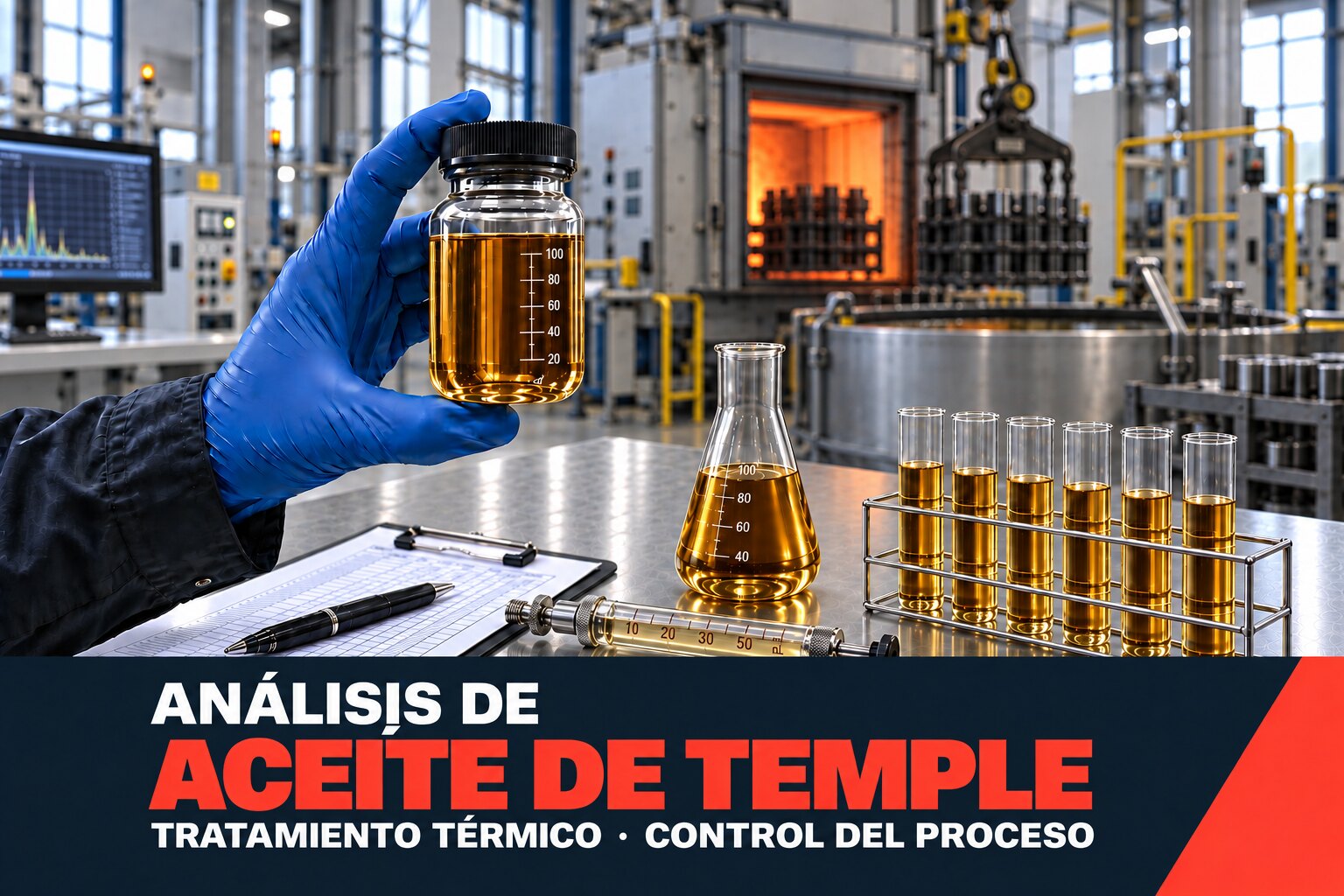 Análisis de aceite de temple
