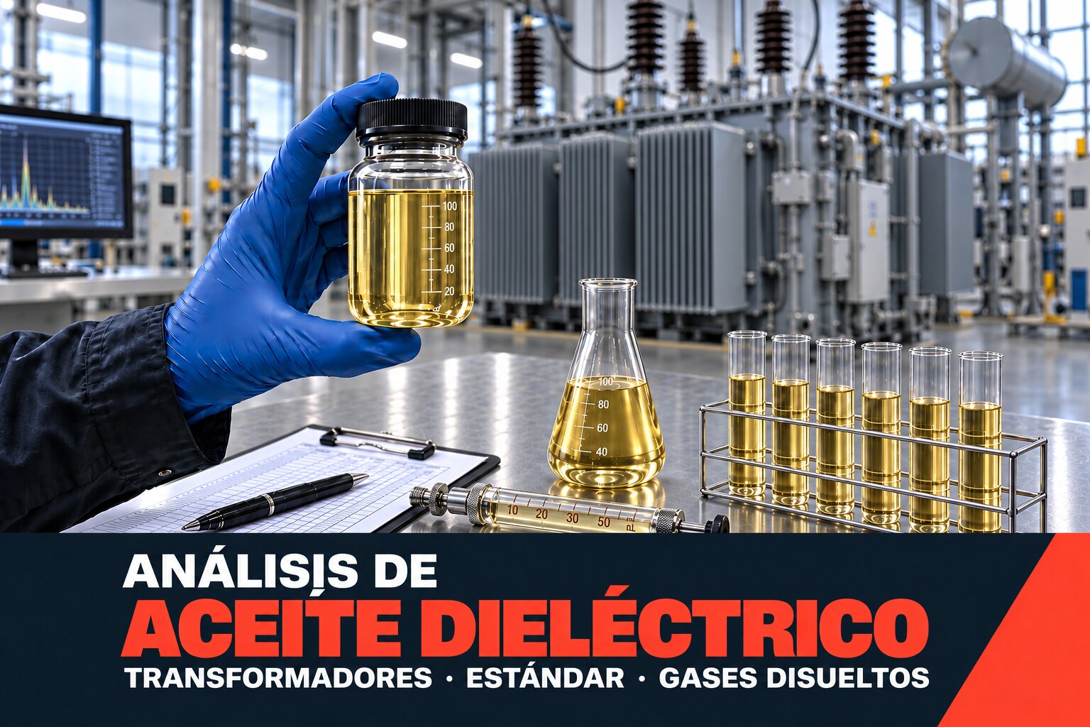 Análisis de aceite de transformador / dieléctrico
